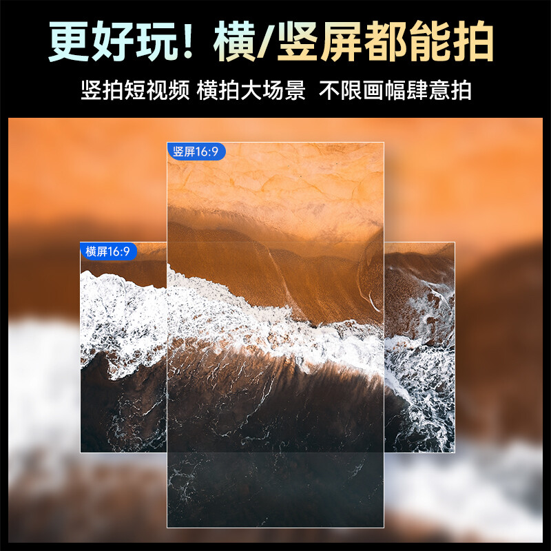 欧达 头戴式智能运动摄像机 高清户外照相机 骑行记录仪防抖拍照高清拍摄 EP6-plus标配高清大图