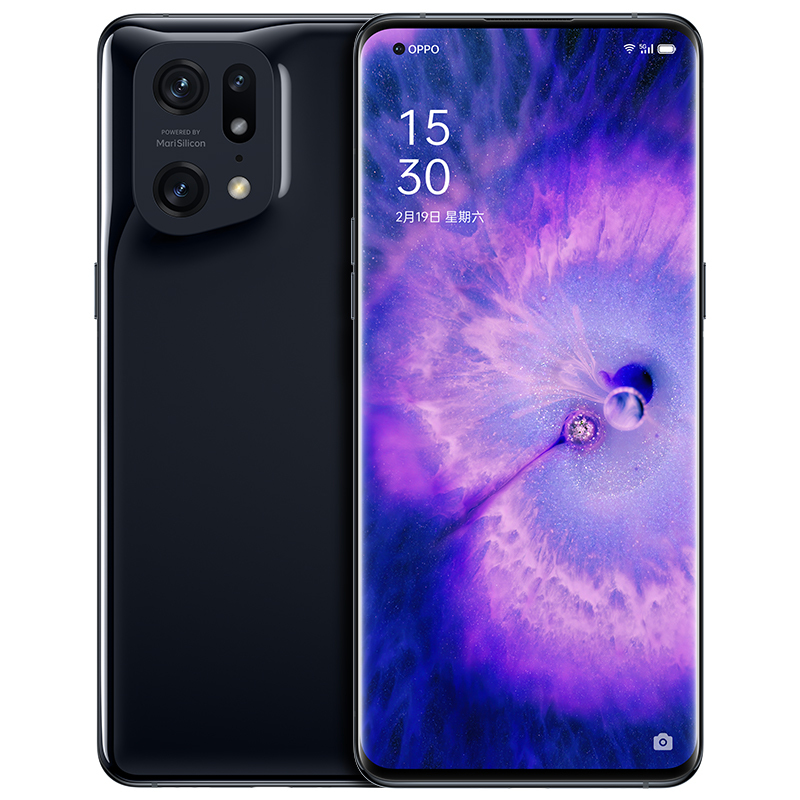 OPPO Find X5 Pro 8+256GB 黑釉 5G手机 全新骁龙8 自研影像芯片 哈苏影像 悬浮防抖双主摄 2K 120Hz 智能刷新率