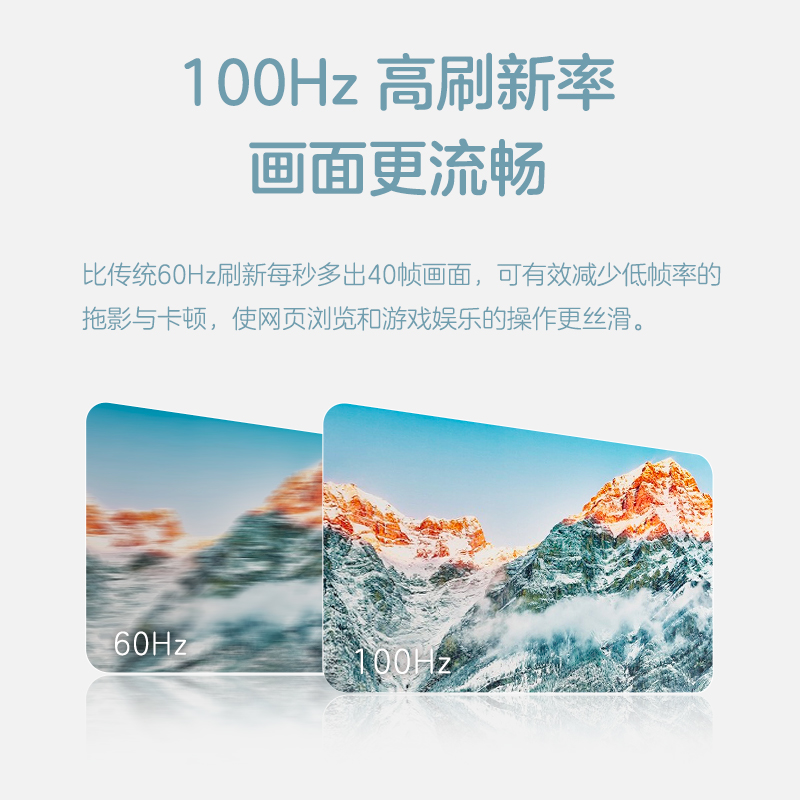 惠普(HP)524sw FHD 星Vision 24 23.8英寸家用办公电脑显示器(IPS面板 100Hz 300nit 硬件滤蓝光 1500:1对比度 白)超薄微边框