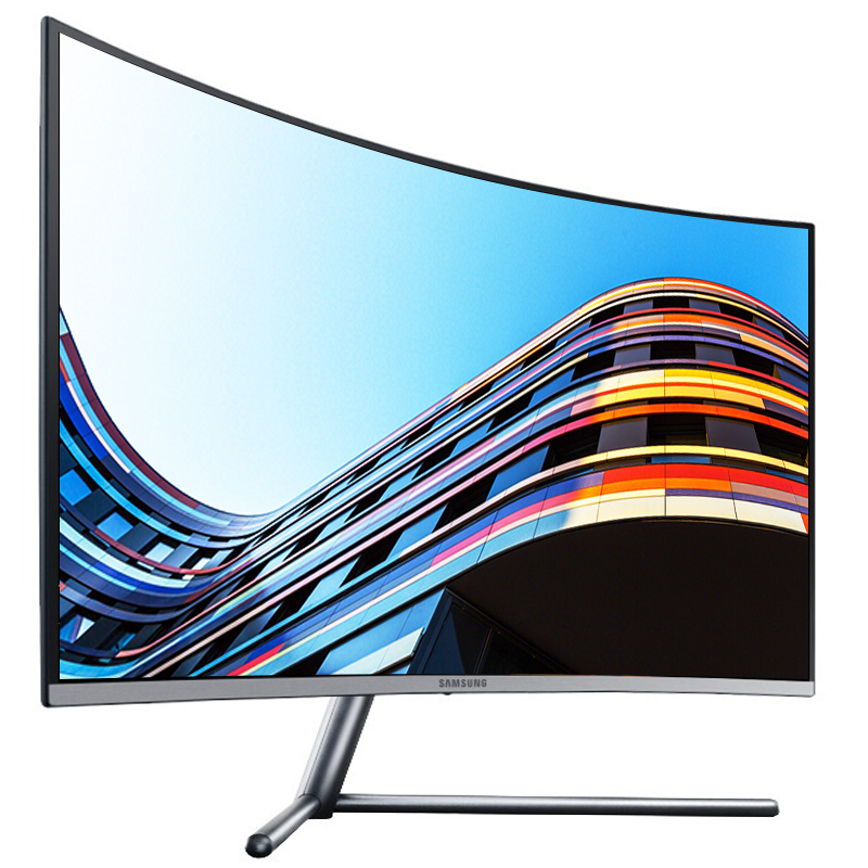 三星samsung315英寸1500r4kuhd高分窄边框ps4曲面液晶电脑显示器u32r5