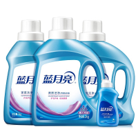 蓝月亮薰衣草洁净洗衣液2kg*1+薰衣草洁净洗衣液1kg*2+白兰旅行装80g*1 10001402