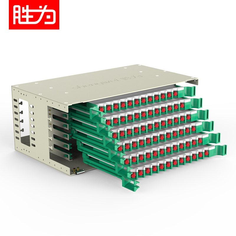 胜为 光纤配线架 ODF-1072F-S 72芯FC单模满配