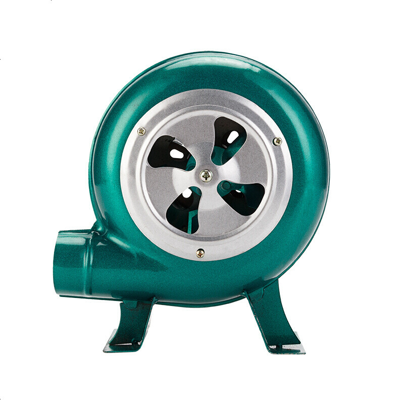 定做 鼓风机12v充电户外烧烤小型直流风机电动220v伏调速家用炉灶助燃