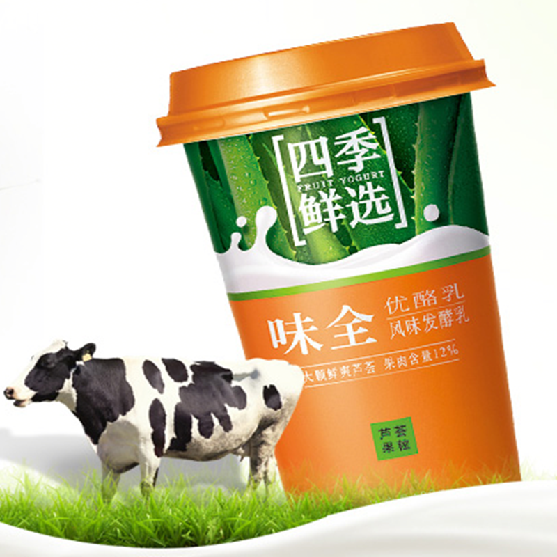 味全优酪乳(芦荟口味)180g