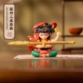 朱炳仁·銅 朱炳仁铜 莲升三喜套装 桌面摆件 一笔定乾坤 / 套