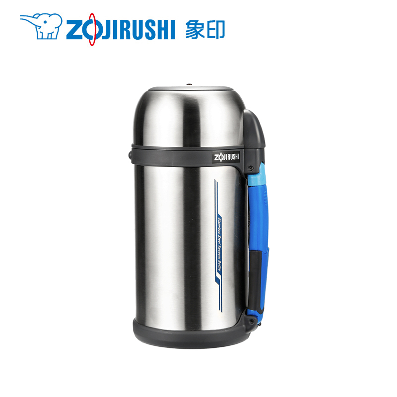 象印(ZO JIRUSHI)保温杯SF-CC13日本象印真空保冷保温壶304不锈钢真空保温壶户外运动旅行壶 1.3L
