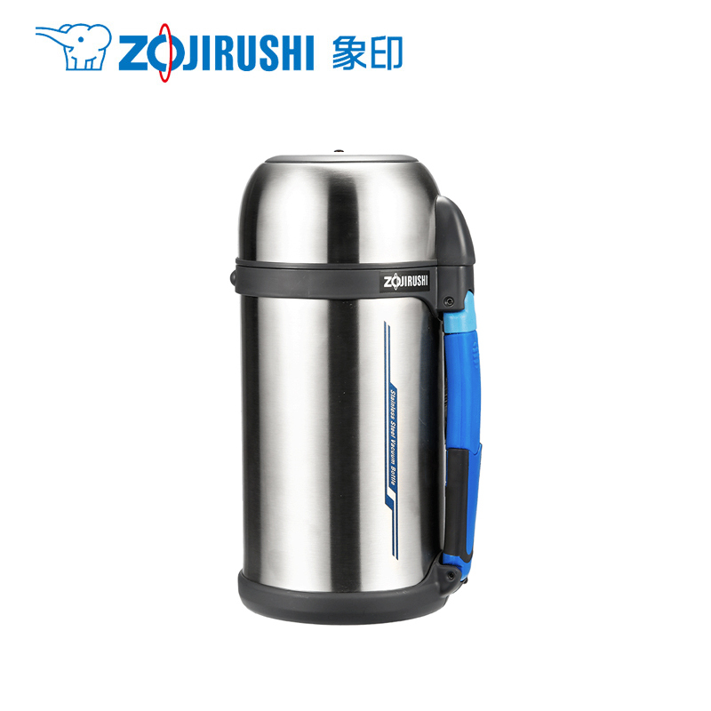 象印(ZO JIRUSHI)保温杯SF-CC13日本象印真空保冷保温壶304不锈钢真空保温壶户外运动旅行壶 1.3L