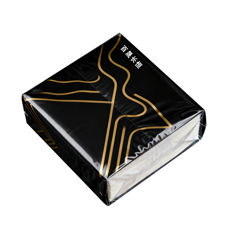 百晟长恒BSCH-56GS 小方抽纸 80*90mm 50抽/包(计价单位:包)黑色高清大图