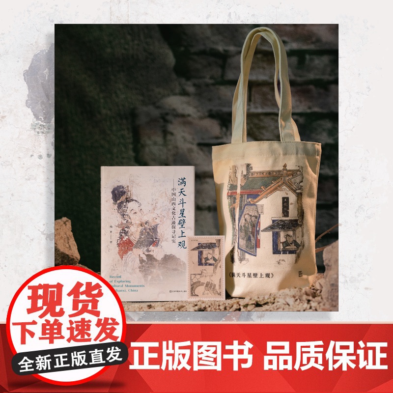 满天斗星壁上观:中国山西文化古迹探寻记实 高堂粉墙姊妹篇 杨平 著 山西寺观壁画高清大图