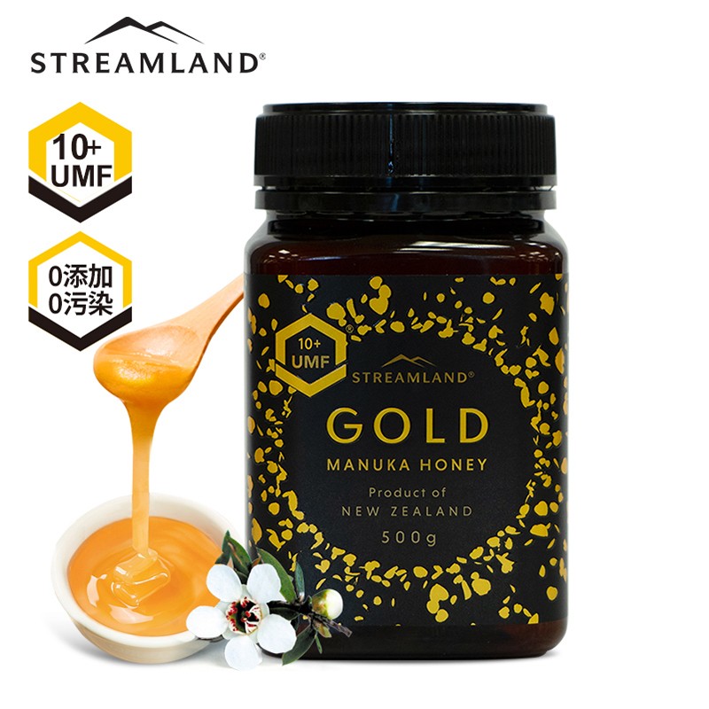 新溪岛(Streamland)麦卢卡蜂蜜 UMF10+ 500g