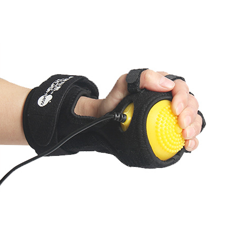 康伊家电动手部按摩器热敷球中风偏瘫手部康复按摩器材高频振动手指