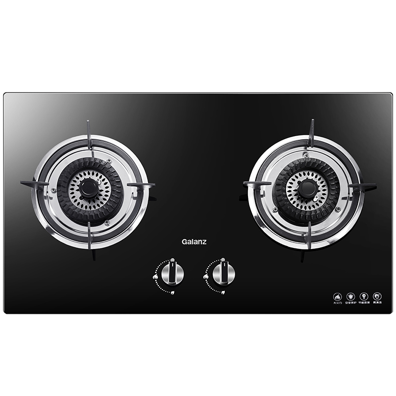 格兰仕galanz燃气灶天然气灶具灶台煤气灶一级能效双层旋火熄火保护大