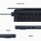 2022款Apple MacBook Air 13.6 8核M2芯片(8核图形处理器) 16G 256G SSD 苹果笔记本电脑Z1HM