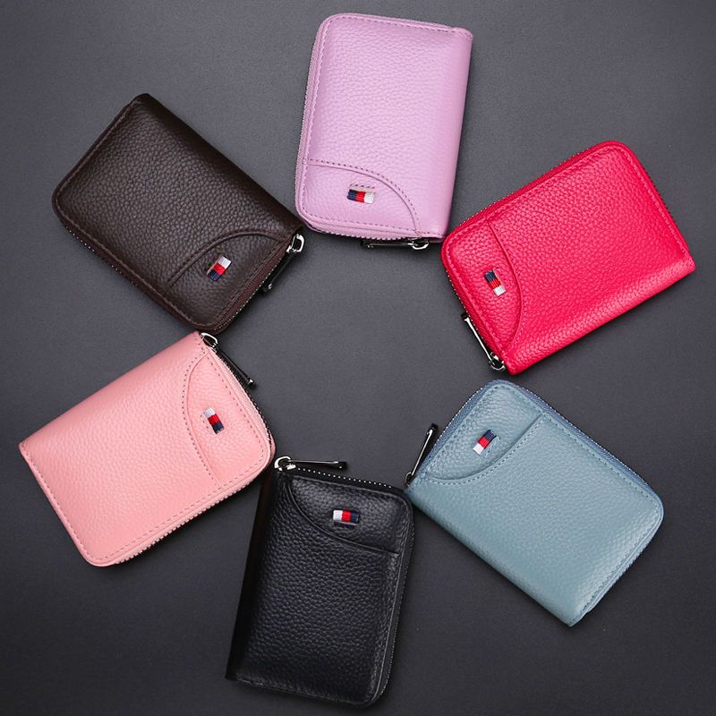 卡包男士真皮多卡位位卡片包大容量银行卡夹简约小巧