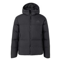 阿迪达斯 (adidas) 男装新款保暖外套连帽鸭绒面包羽绒服JV6187 ZP