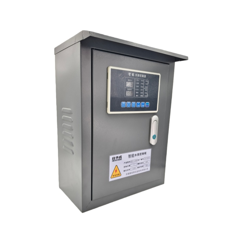 合予成HYC-7.5KW水泵智能控制柜三相380V农村灌溉工厂养殖排污河道清理自动手动双控制柜高清大图