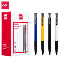 得力/deli 按动圆珠笔 6546 36支装 混色