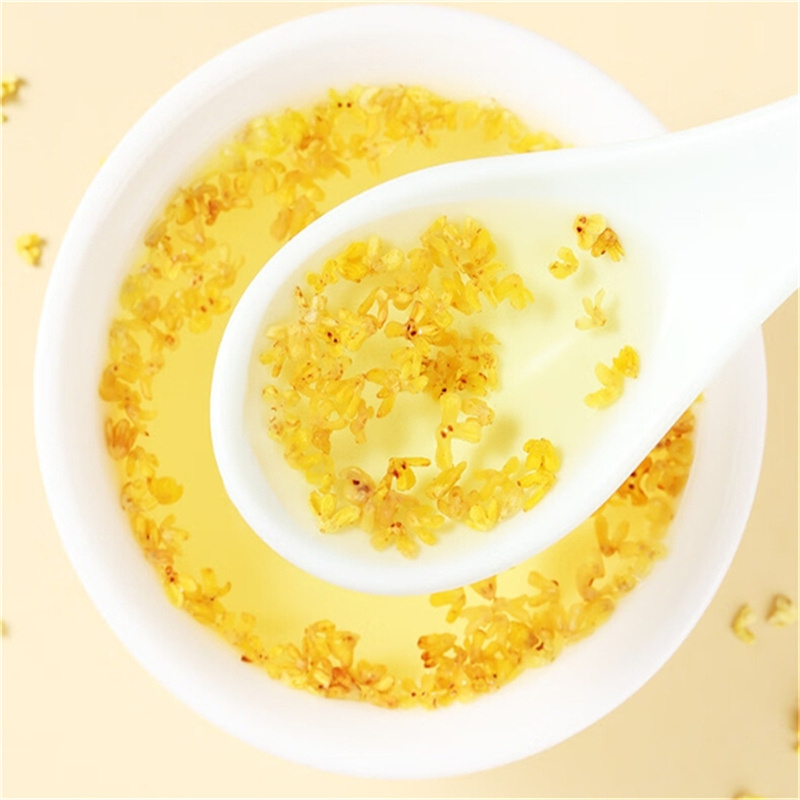 桂花新鲜桂花干花干桂花茶花茶叶食用金桂新花泡茶非特级烘焙高清大图