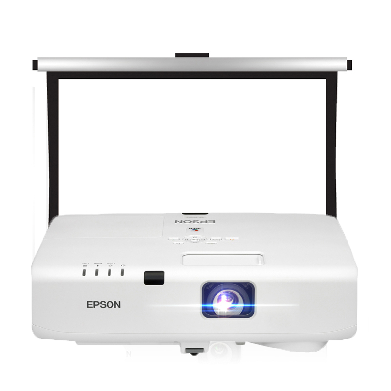 爱普生(EPSON)EB-C1020XN教学会议商务办公投影机+100英寸4:3电动幕布(含安装及辅材)