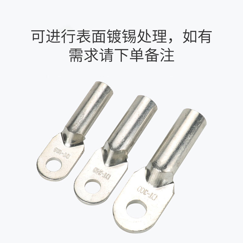 理念 DT-70 紫铜接线端子铜鼻子 10个/包高清大图