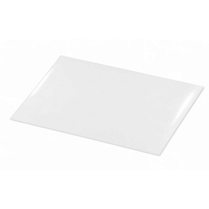 5665 ZS1270 PVC展示铭牌 120mm*70mm*0.3mm (计价单位:张) 白色图片