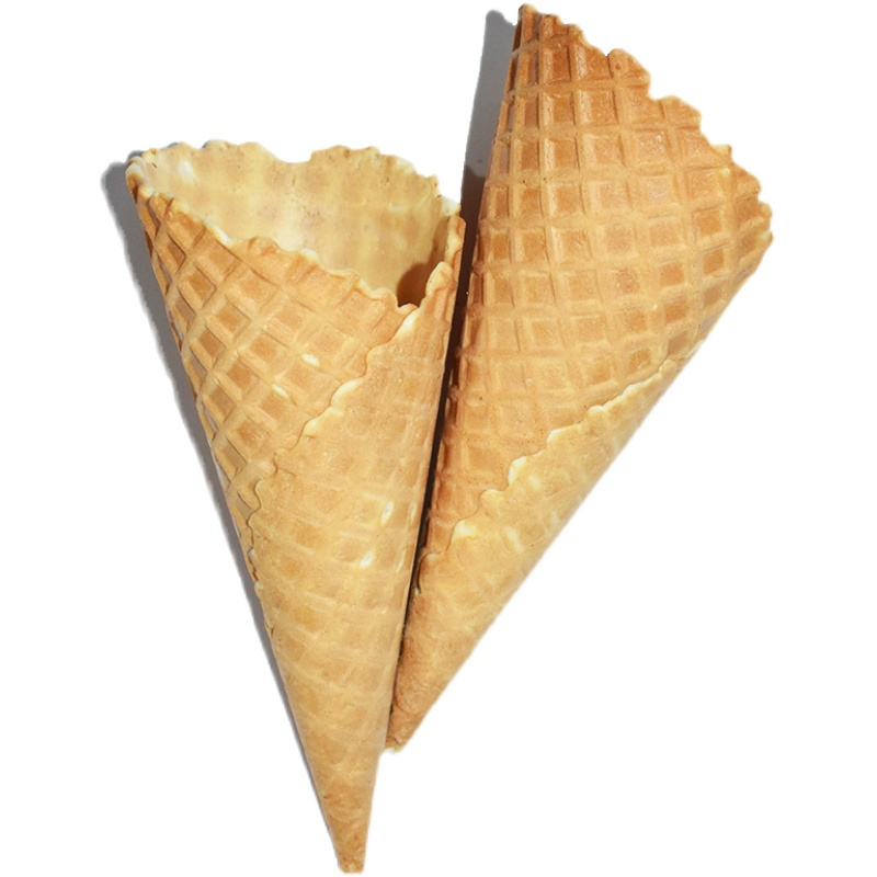 甜筒脆皮商用冰淇淋蛋筒冰激凌脆皮筒卷冰淇淋蛋筒脆筒脆皮筒壳托