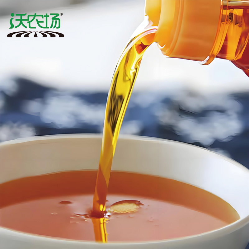 沃农场笨榨大豆油5L/桶高清大图