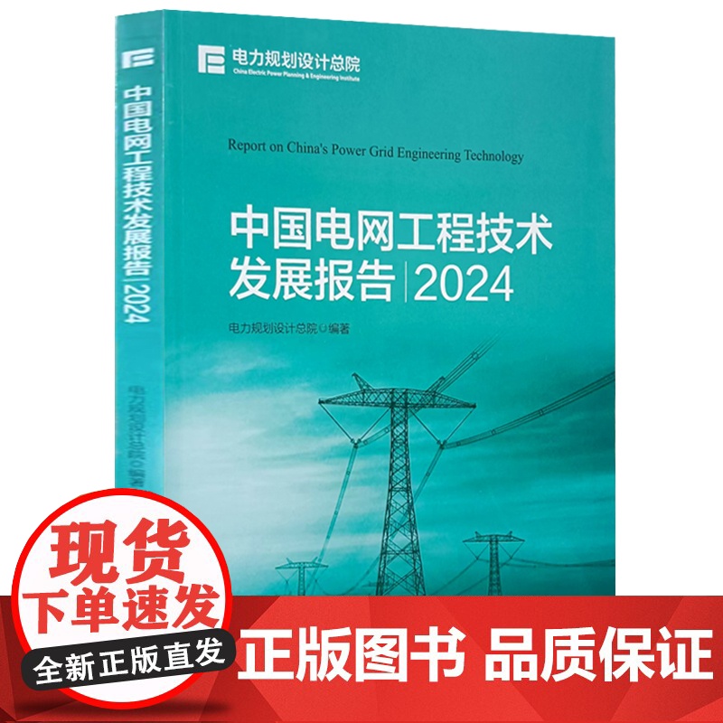 中国电网工程技术发展报告2024 电力规划设计总院人民日报出版社高清大图