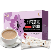 薏米红豆粉芡实粉红豆薏米芡实粉山药粉 燕麦片冲饮谷物 营养即食早餐500g/盒