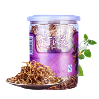 北京同仁堂金银花茶60g 精选养生茶花草茶金银花茶叶正品代用茶