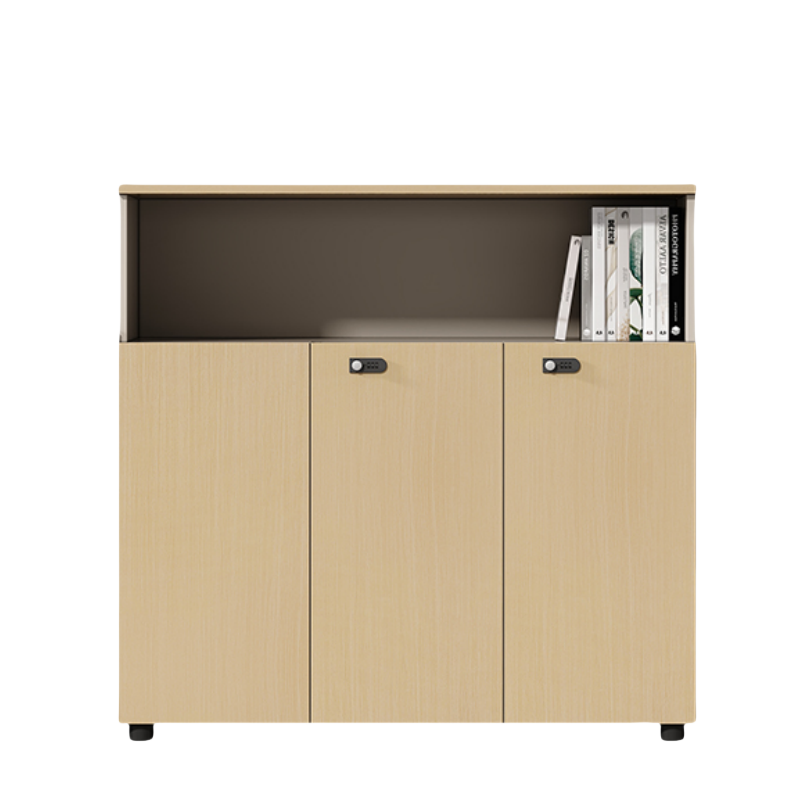 铭思达储物矮柜三门台高清大图