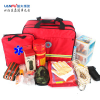 蓝夫（lanfu）消防应急包酒店公寓企业单位写字楼高层火灾逃生应急救援包消防套装40类82件套LF-12102B质保两年