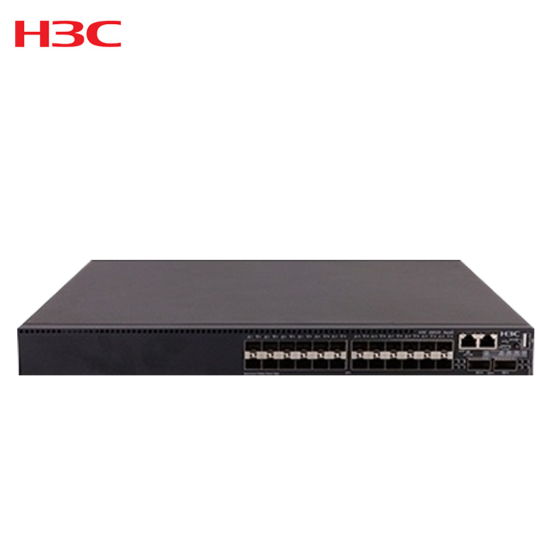 华三(H3C)LS-6520X-30QC-EI 万兆以太网交换机,万兆模块,250W交流电源模块,电源侧出风风扇