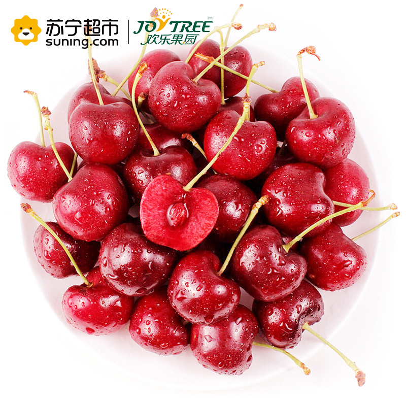 欢乐果园 加拿大进口车厘子 1磅装(约450g) 果径约26-28mm 新鲜水果