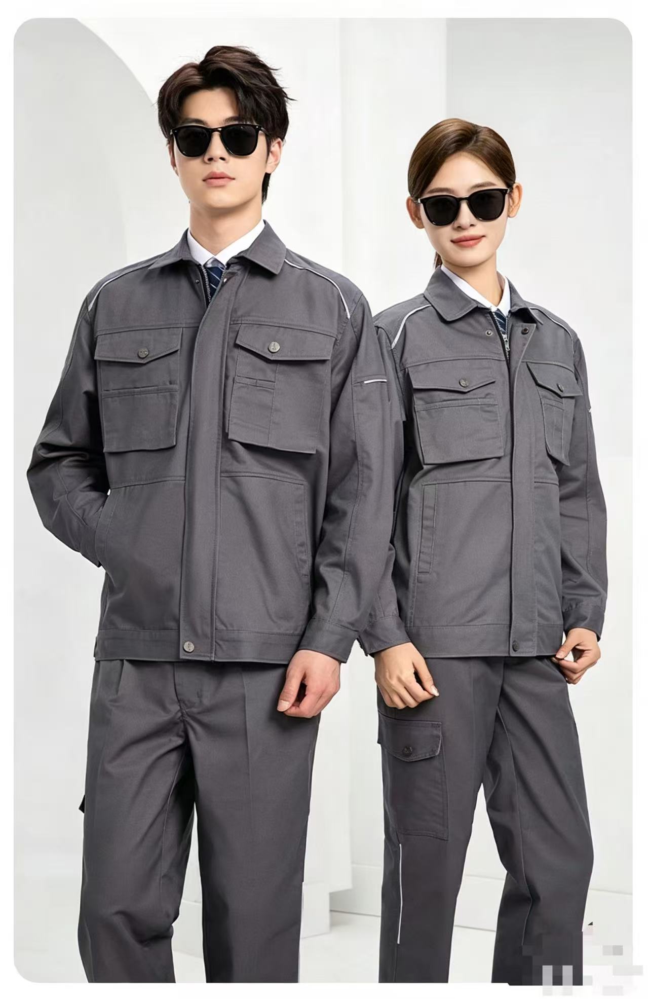 路安保春秋工作服DM2315款套高清大图