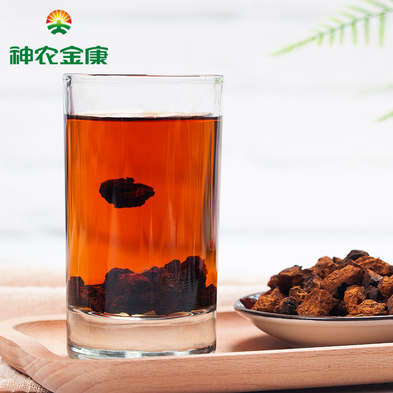 神农金康桦树茸125g野生正品非俄罗斯白桦茸菇菌茶桦褐孔菌桦树泪