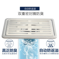 摩恩 大排量淋浴房卫生间厨房四防臭防虫防返水地漏盖片内芯 3951