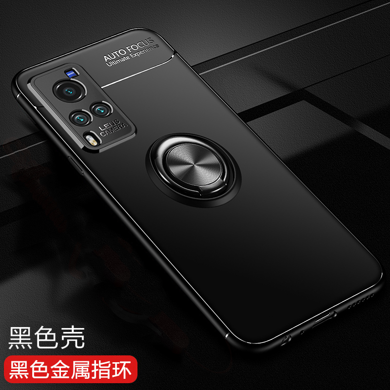 KONEL vivox60手机壳vivo x60pro保护硅胶套x6O镜头全包边x60防摔x60por曲屏5g磁吸支架软 x60黑色
