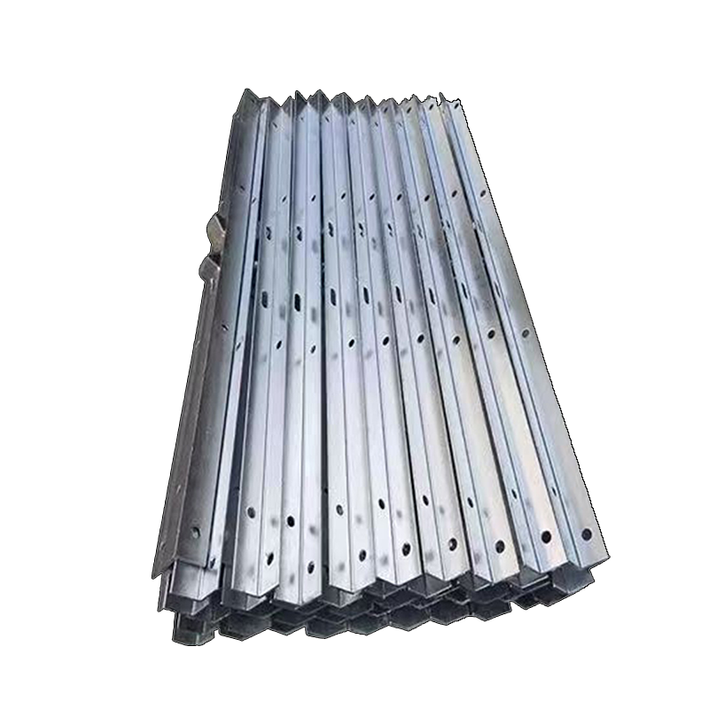 恒兴盛嘉 热镀锌吊篮立柱 800mm 50*50*5角钢多孔 件高清大图