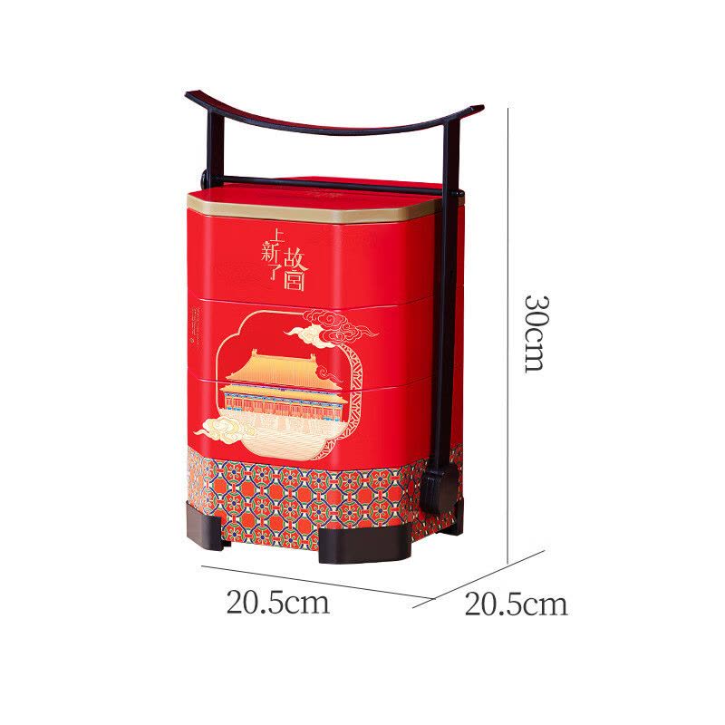 臻味 宫廷祥礼 坚果糕点礼盒 1.012kg 盒图片