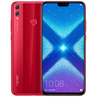 华为/荣耀8X 千元屏霸91%屏占比 2000万AI双摄 6GB+128GB 魅焰红 全网通4G智能手机 双卡双待