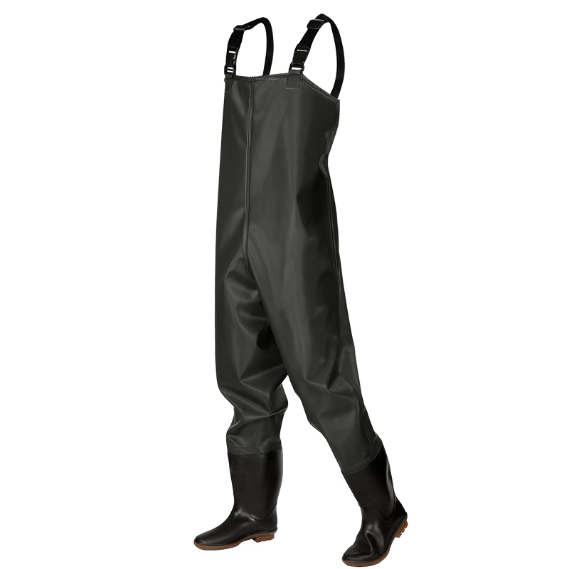 苏宁极物连体下水衣dx0108半身下水裤涉水连体裤套