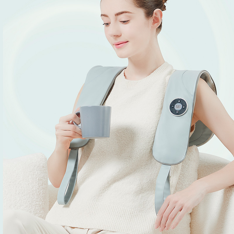 凯伦诗(CLORIS) 肩颈敲打捶打按摩仪D910 蓝色高清大图