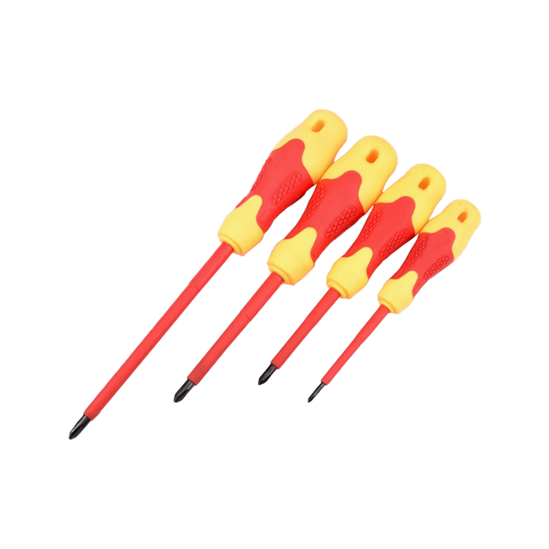 立伟铁牛500v耐高压螺丝刀6*100十字型/把高清大图