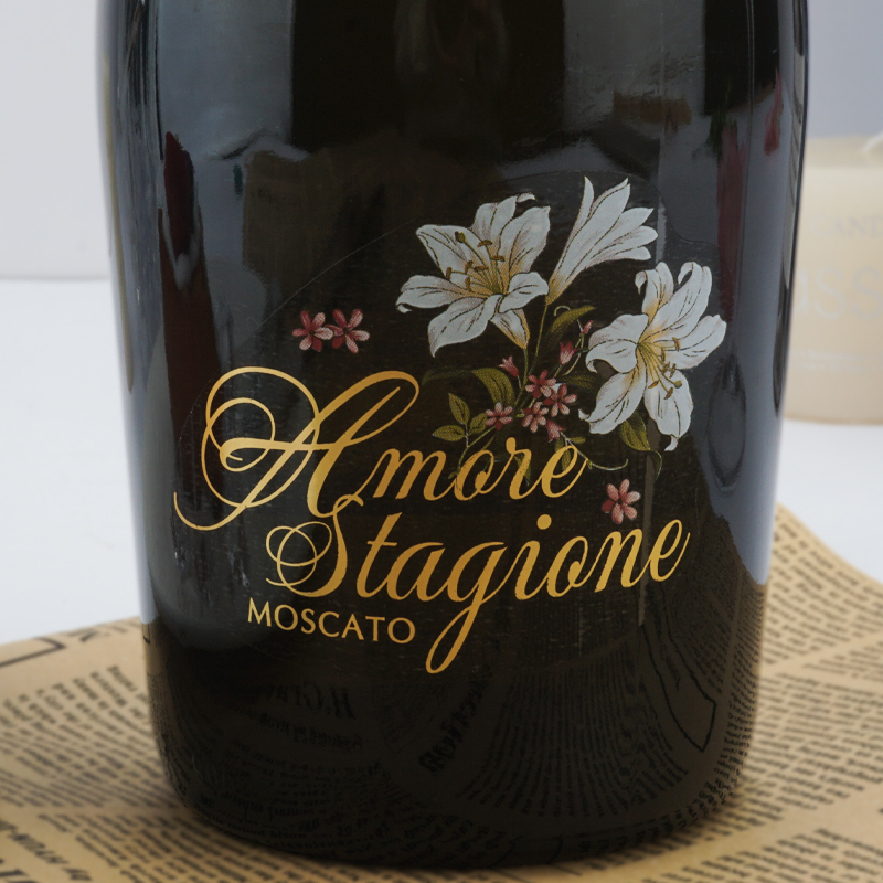 意大利莫斯卡托moscato甜白起泡酒恋爱季起泡酒