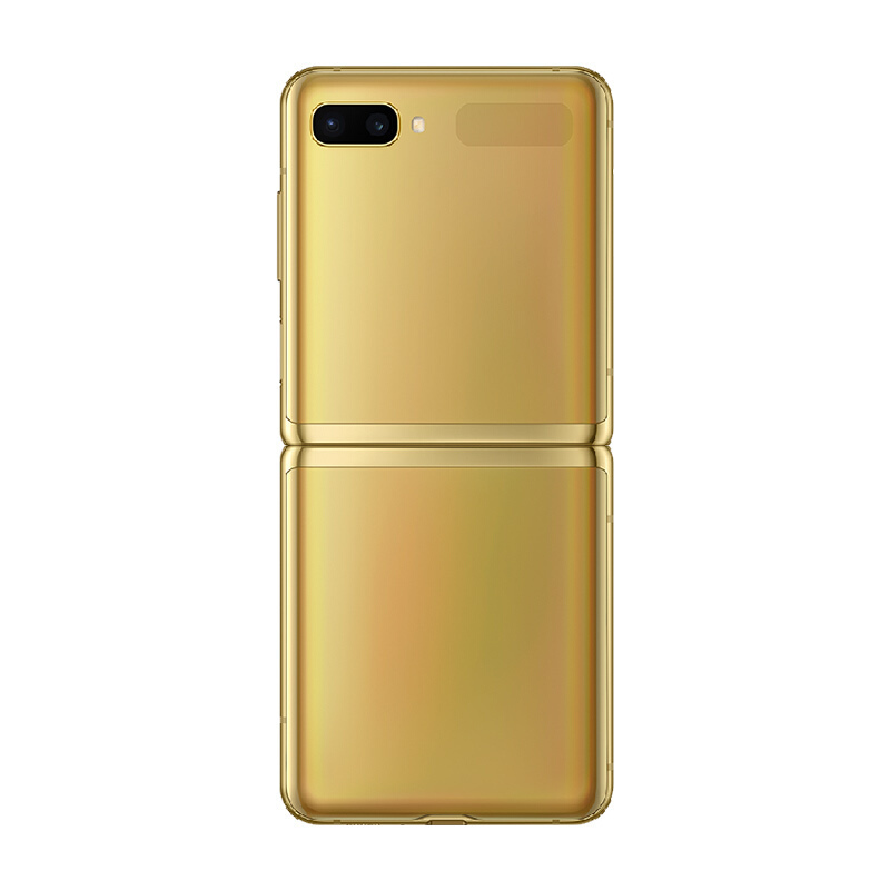 [二手95新]三星Galaxy Z Flip F7000超感官灵动折叠屏二手手机 4G全网通撒哈拉金8GB+256G