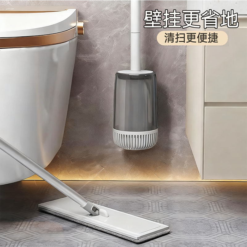 佳帮手马桶刷N04圆刷壁挂款-佳白JBS-MTS-N04B2-JWT高清大图