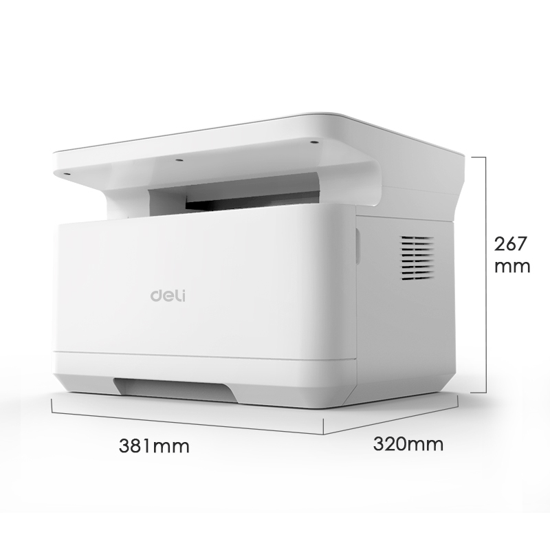 得力 M2000W(USB/无线网络连接) 打印 复印 扫描 三合一 商用办公打印机