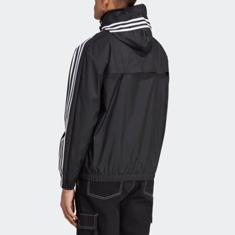 阿迪达斯 (adidas)男装2023春季新款运动3S WB Ripstop休闲舒适外套 IB0384 XS