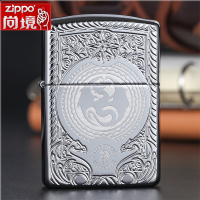 zippo打火机美国原装正品 盔甲厚壳深雕圣兽28962 男士 正版zpoo打火机正品 原装煤油火机